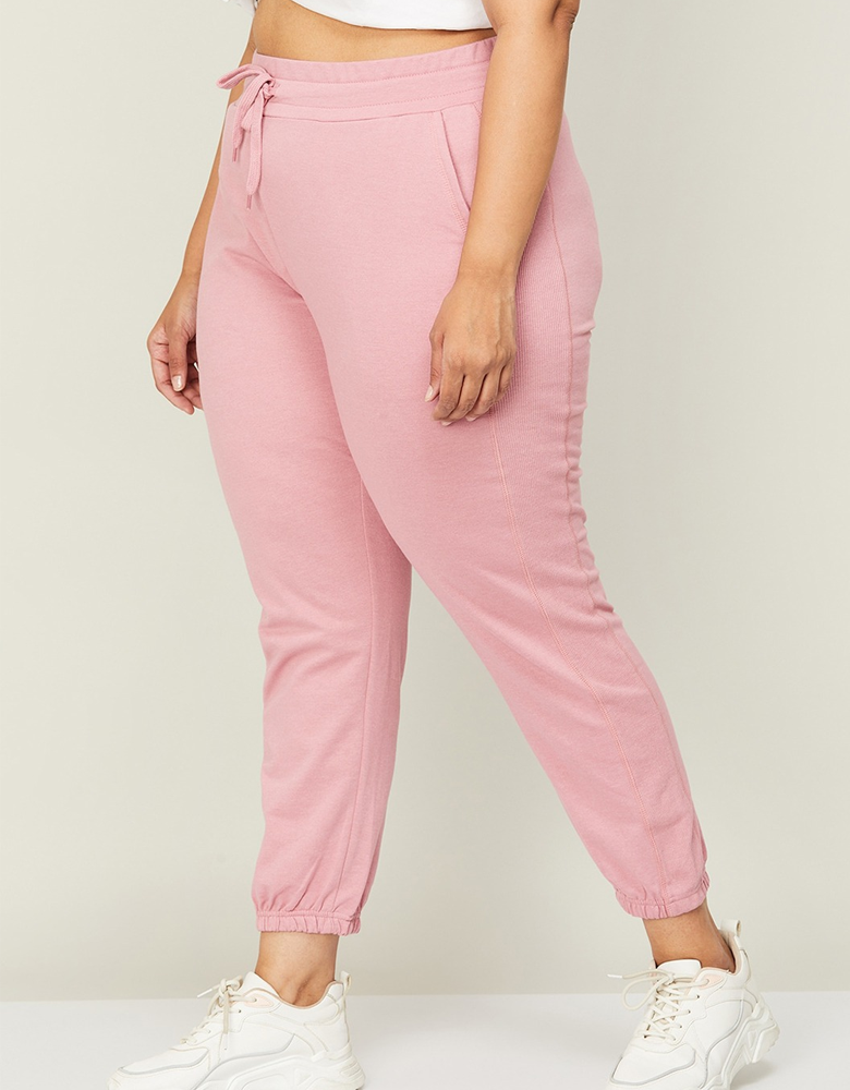 Women Cotton Regular Fit Joggers