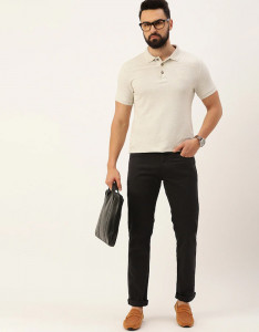 Men Super Slim Fit Trousers