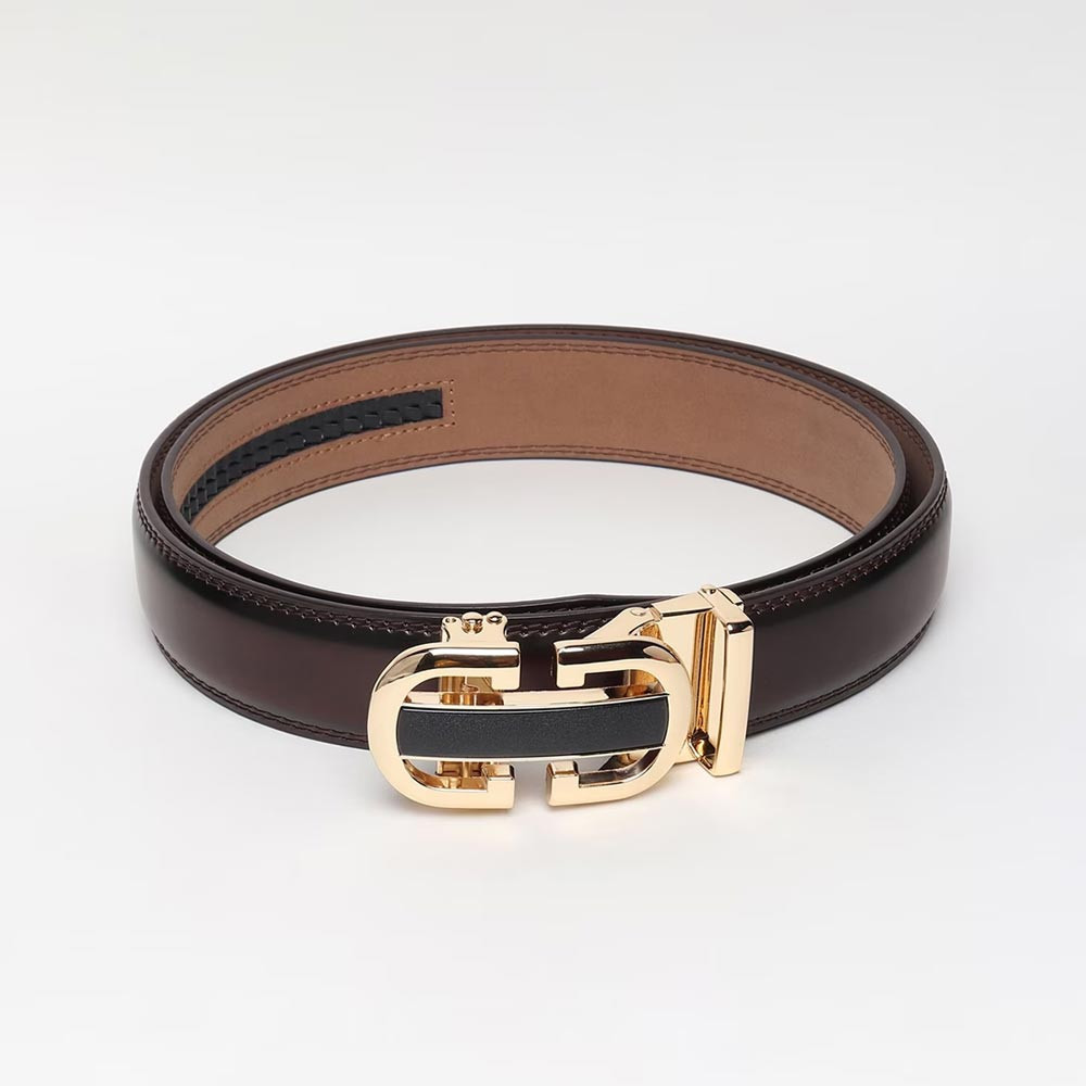 Men Brown Solid Belt