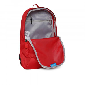 Unisex Red Brand Logo Backpack