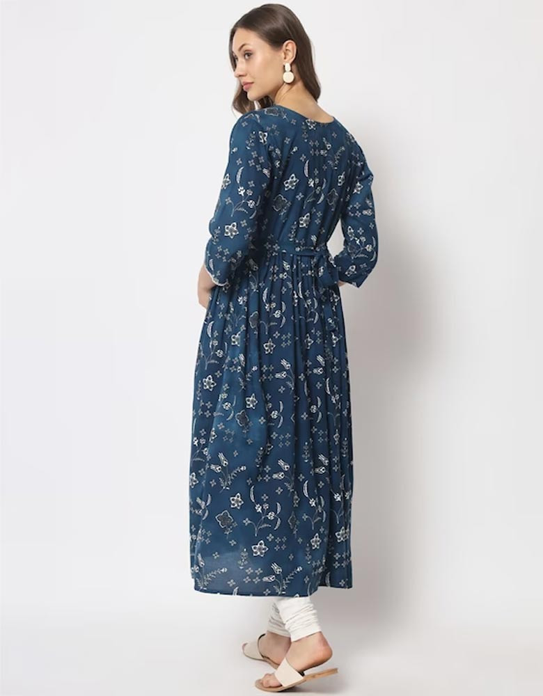 Women Ethnic Motifs Printed Maternity Kurta