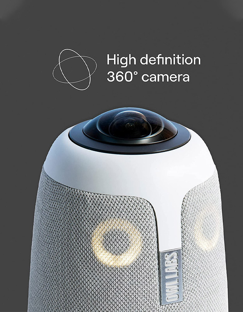 Meeting Owl 3 (Next Gen) 360-Degree, 1080p HD Smart Video Conference Camera, Microphone, and Speaker (Automatic Speaker Focus & Smart Zooming)