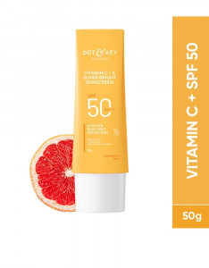 Vitamin C+E Super Bright Sunscreen SPF 50 PA+++- 50gm