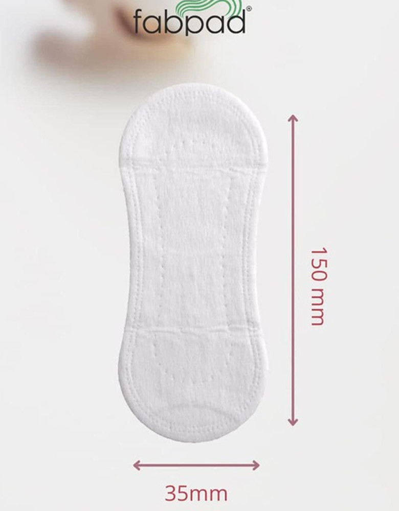 Set of 80 Organic Cotton Ultra Thin Everyday Panty Liners