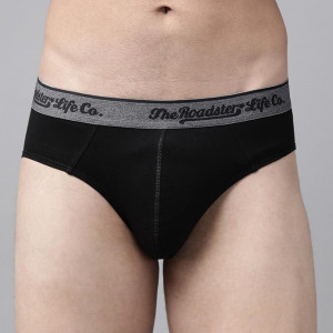 Men Pack of 3 Solid Briefs RDST-BRF1-3PP