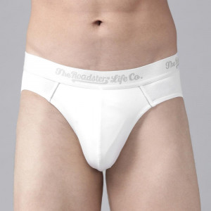 Men Pack of 3 Solid Hipster Briefs