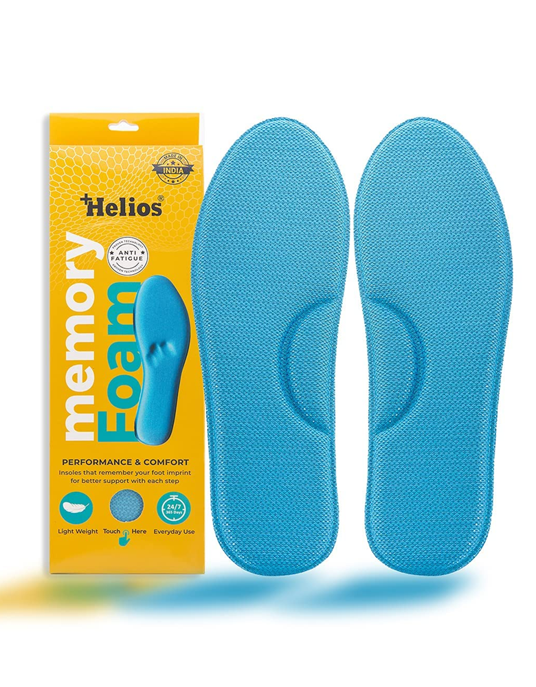 Memory Foam Insole FOAM SHOES HEELS for All Shoes Makes shoes Super Soft & Comfortable Memory Foam Insoles (Trim to fit)