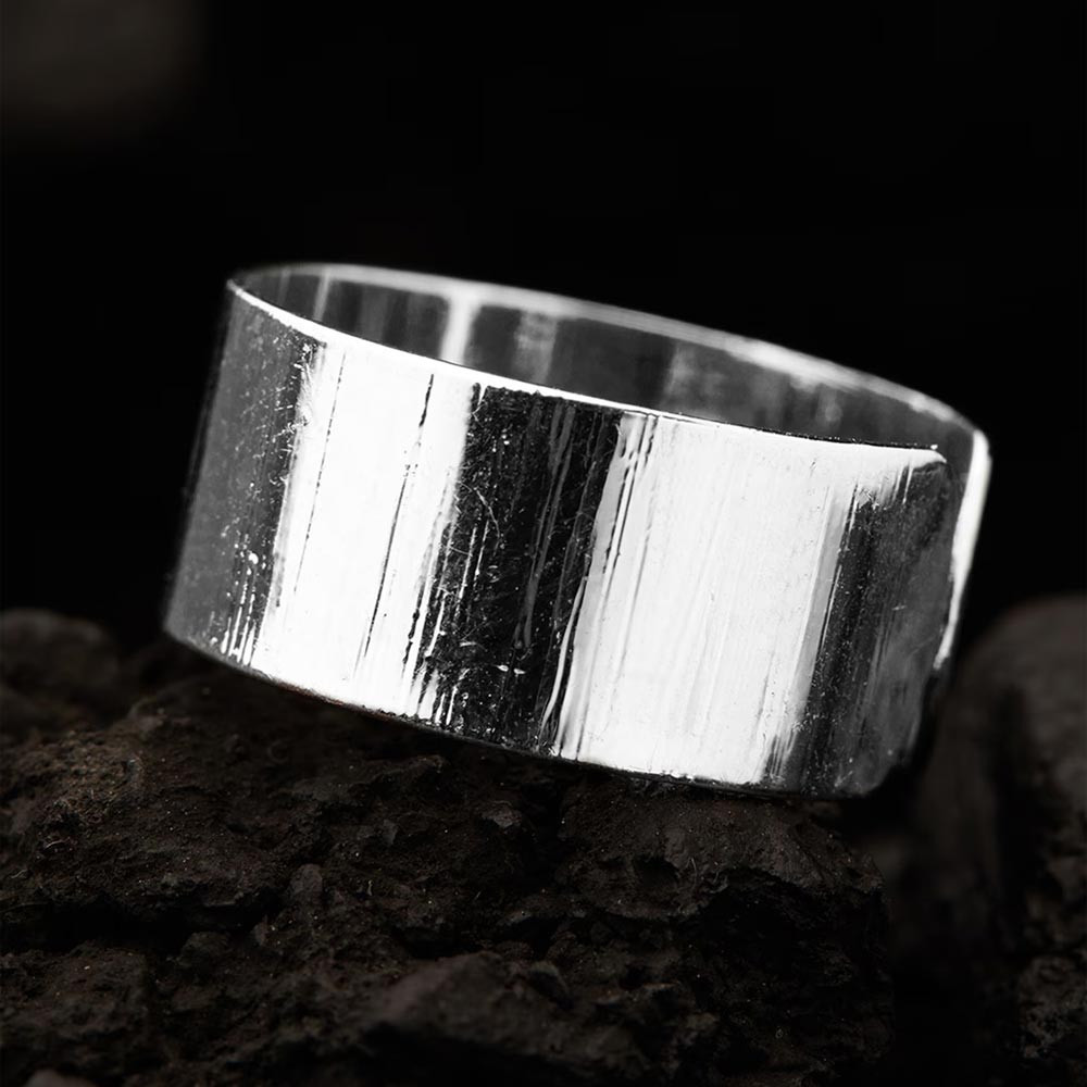 Men Silver-Plated Finger Ring