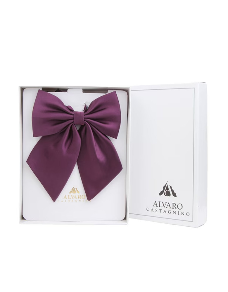 Men Purple Bow Tie